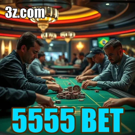 Poker na 5555 BET: A Emoção em Cada Mão